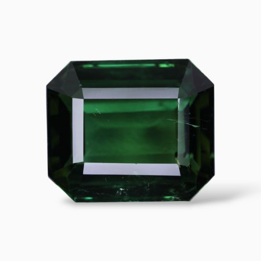 Natural Green Tourmaline Stone 8.69 Carats in Octagon Shape & Size 13.1x11.1mm