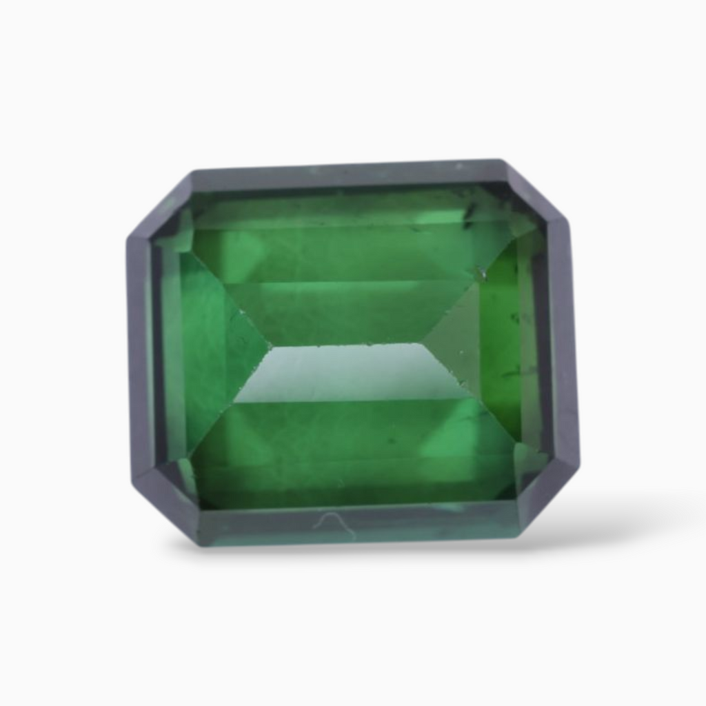 Natural Green Tourmaline Stone 8.69 Carats in Octagon Shape & Size 13.1x11.1mm