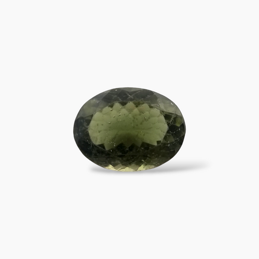 Natural Green Tourmaline Stone From Africa in 2.57 Carats for Sale