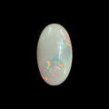 Natural Grey Ethiopian Opal Stone 4.85 Carats Oval Cabochon Shape 21.3 x 11.6 x 3.8 mm