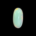 Natural Grey Ethiopian Opal Stone 7.74 Carats Oval Cabochon Shape 21.5 x 10.2 x 6.2 mm