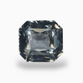 Natural Grey Spinel Stone Sri Lanka 5.08 Carats Asscher Cut (9.5 mm)