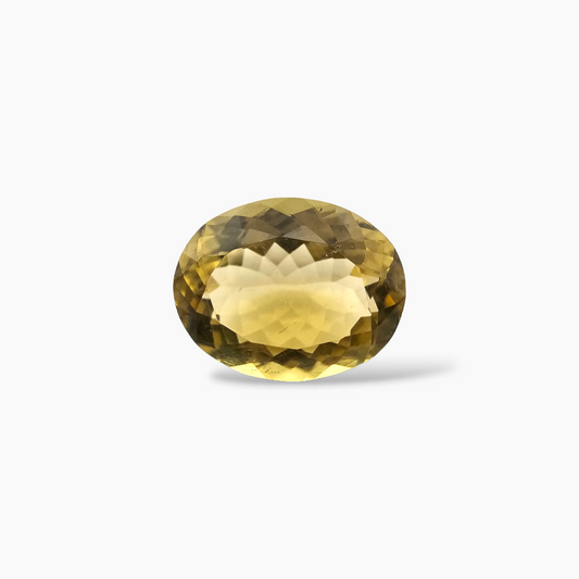 Natural Heliodor Stone 3.5 Carats Oval Shape ( 12X9.5 mm )