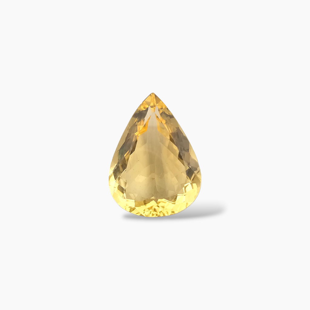 Natural Heliodor Stone 6.9 Carats Pear Shape ( 16x12 mm )