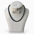 Natural Hematite Stone cylinder Beads 8x7 mm 66 beads