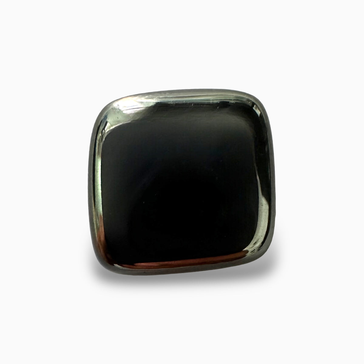 Natural Hematite Stone for Healing in Cushion Shape 10.55 Carats (Gunmetal)