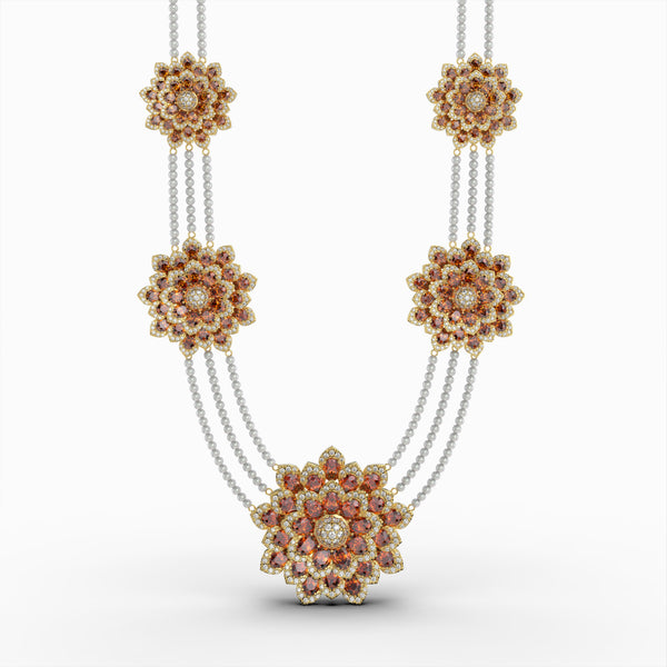 Hessonite Necklace
