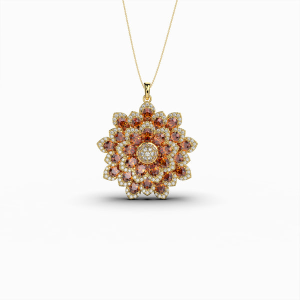 Hessonite Pendants