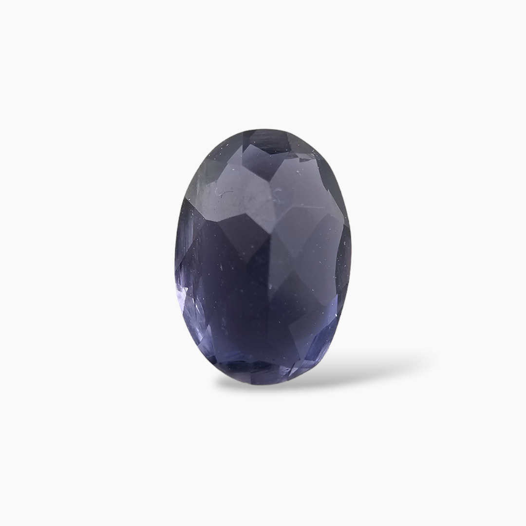 Natural Iolite Stone 0.93 Carats Oval Cut (8x4 mm)