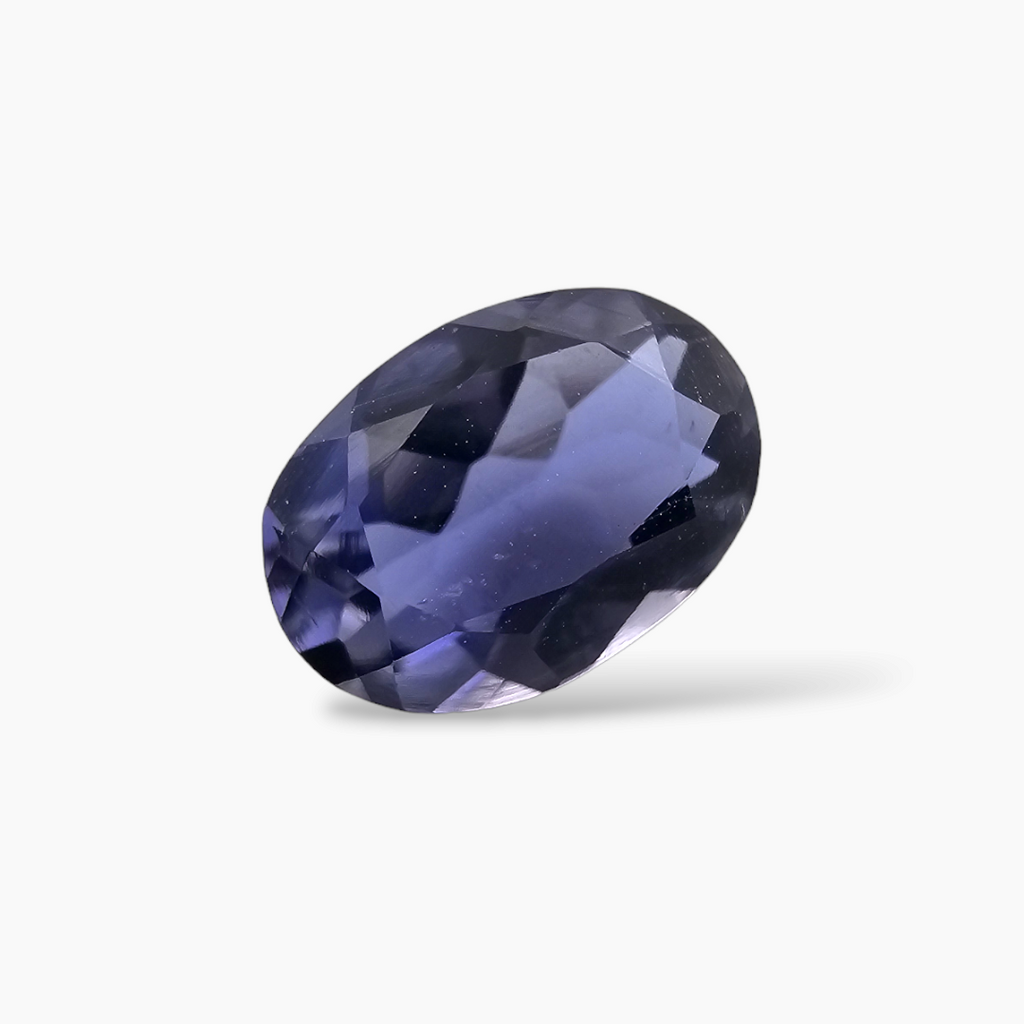 Natural Iolite Stone 0.93 Carats Oval Cut (8x4 mm)