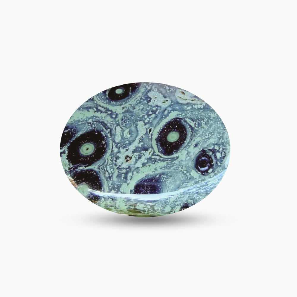 Natural Kambaba Jasper Stone Oval Shape