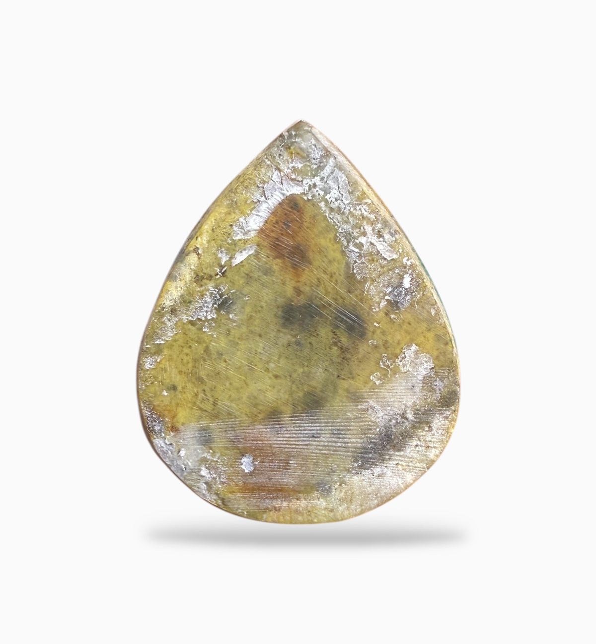Natural Kingman Turquoise Pear Cabochon 30.42 Carats 28x22 mm Feroza