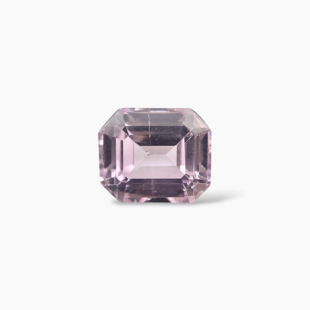 Natural Kunzite Stone 5.58 Carats in Emerald Shape from Africa