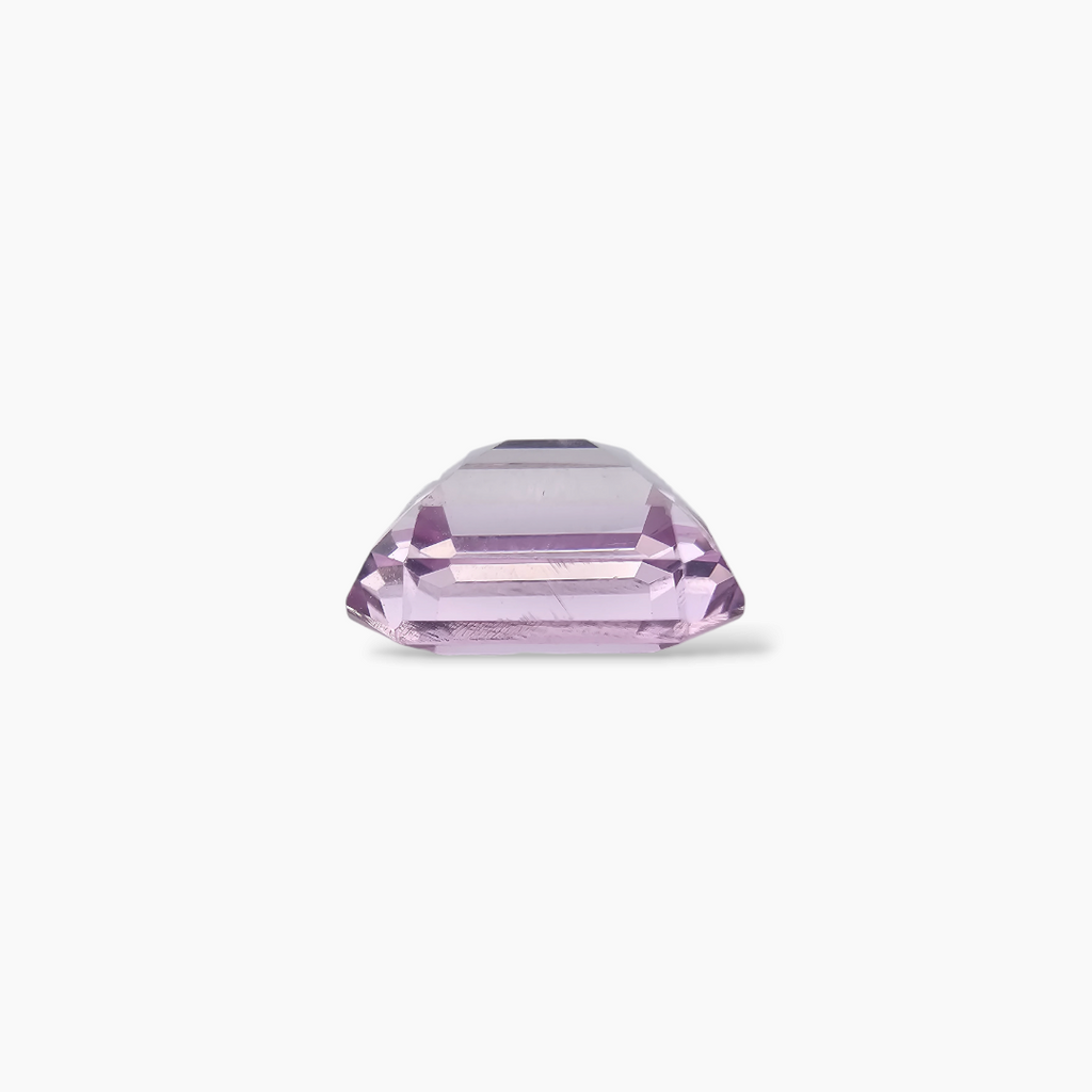 Natural Kunzite Stone 8.43 Carats in Emerald Cut from Africa 12 by 10 MM