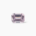 Natural Kunzite Stone in Pink Color 7.58 Carats in Emerald Cut