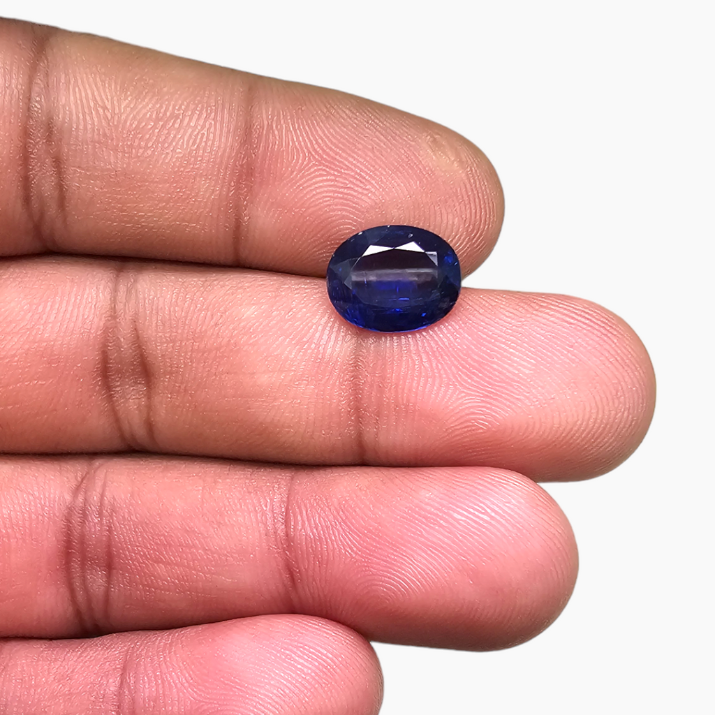 Natural Kyanite Stone 3.82 Carats Cushion Cut (11X9 mm)