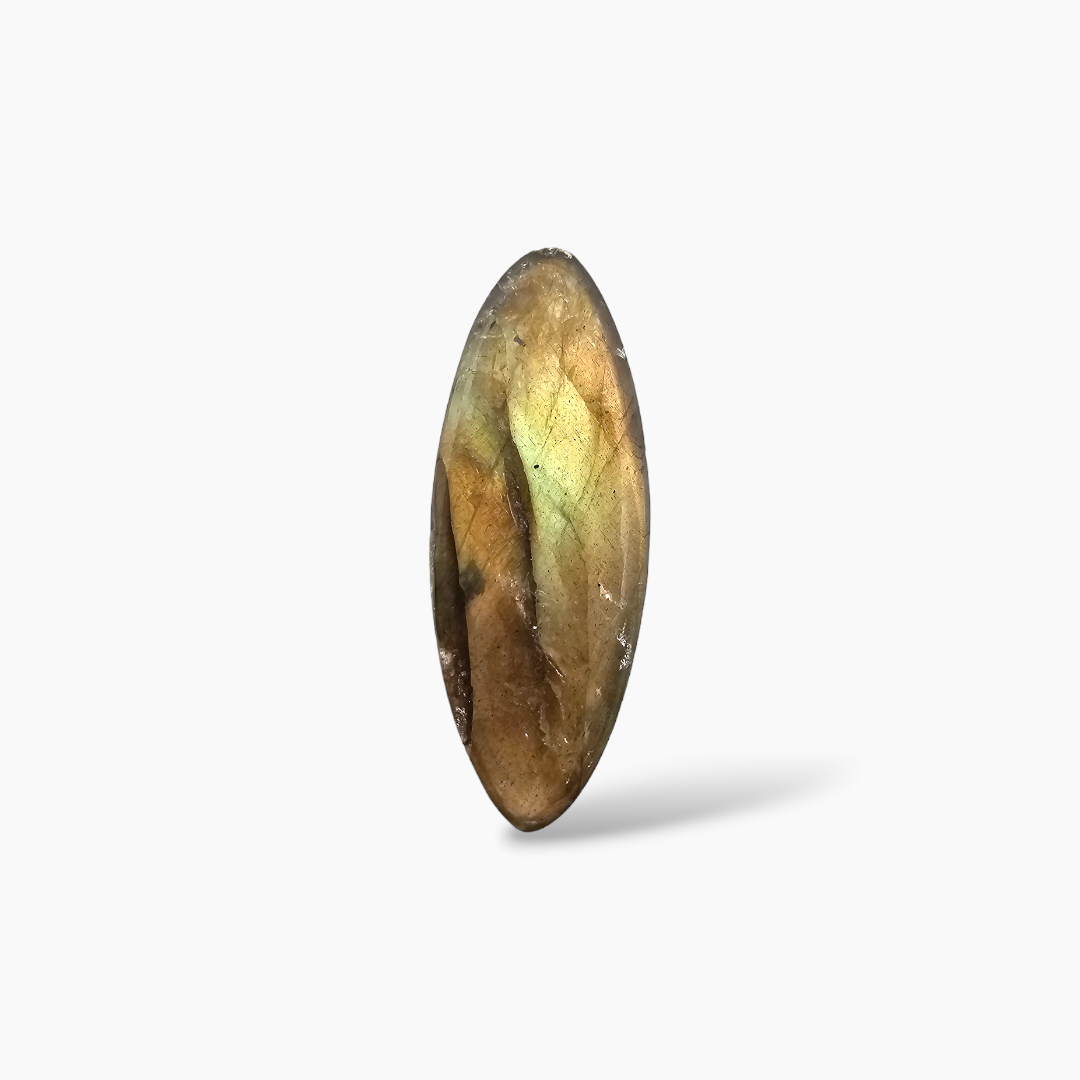 NaturalLabradorite12.78CaratsMarquiseCabochonShape_29x11mm_razagems.com