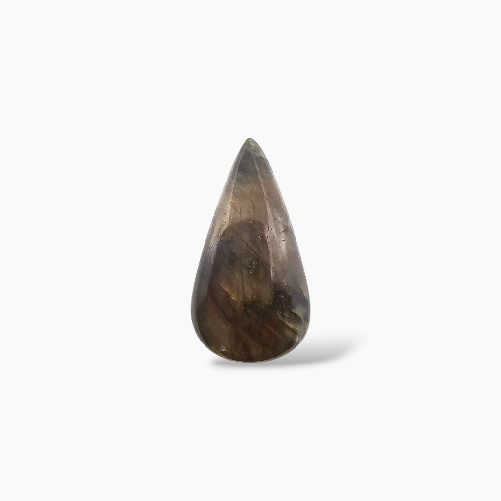 Natural Labradorite 18.41 Carats Pear Cabochon Shape ( 28x15 mm )