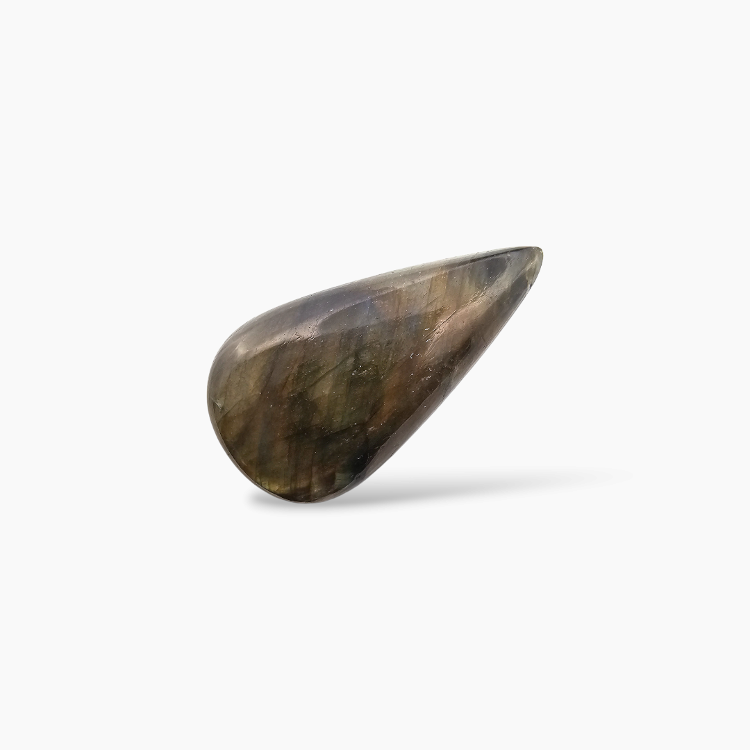 Natural Labradorite 18.41 Carats Pear Cabochon Shape ( 28x15 mm )