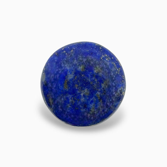 Natural Lapis Lazuli Round Cabochon 11.33 Carats 17 mm