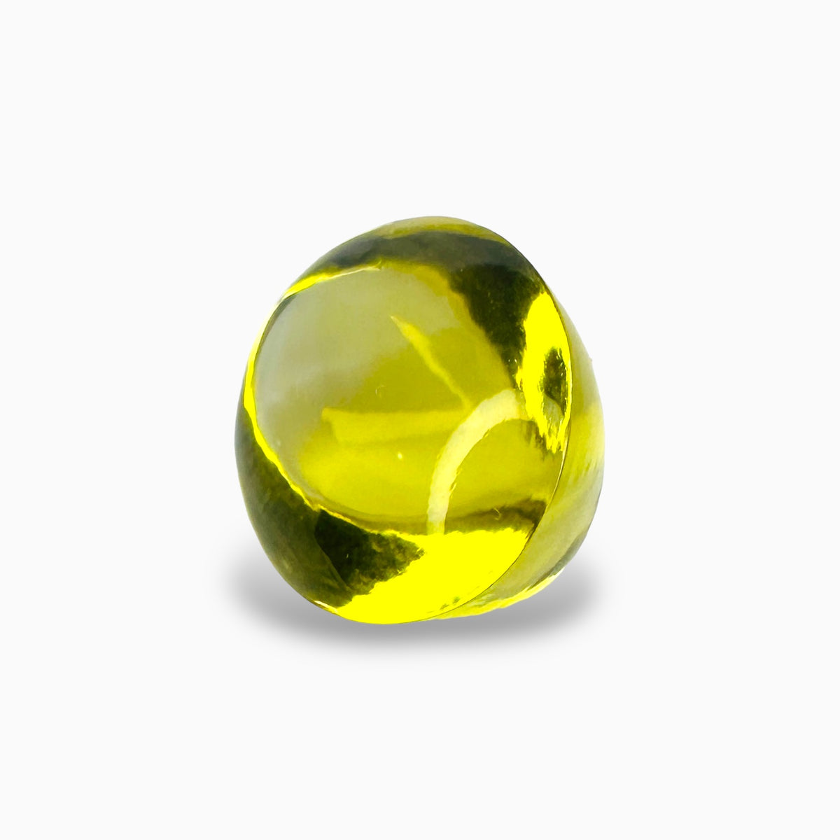 Natural Lemon Topaz Oval Cabochon 22.03 Carats (19x15mm)