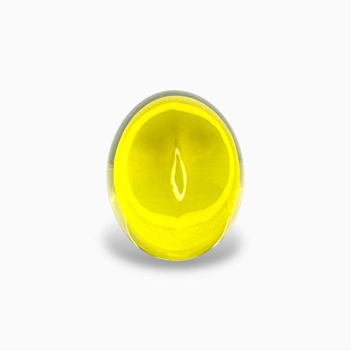 Natural Lemon Topaz Oval Cabochon 22.03 Carats (19x15mm)