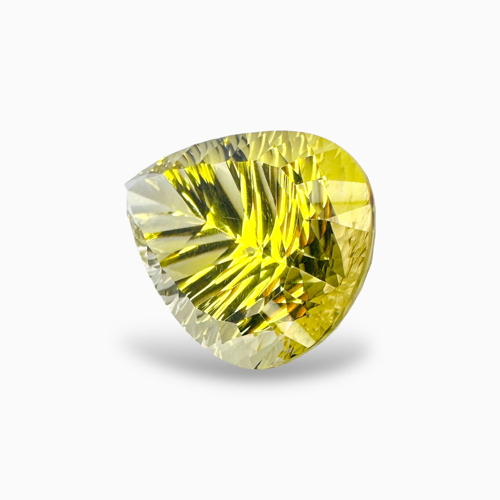 Natural Lemon Topaz Pear Fancy Lazer Cut 29.23 Carats (28x18 mm)