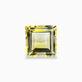 Natural Lemon Topaz Princess Cut 14.70 Carats (15x15 mm)