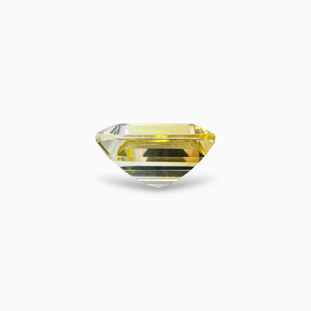 Natural Lemon Topaz Princess Cut 14.70 Carats (15x15 mm)