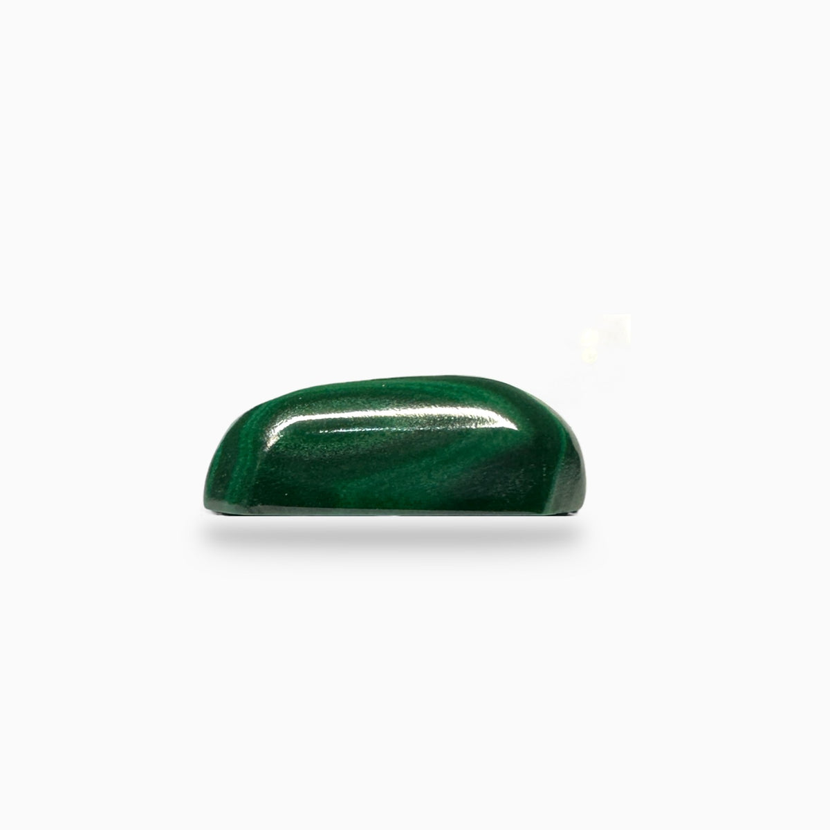 Natural Malachite Stone Emerald Cut Cabochon 10.51 Carats top Quality
