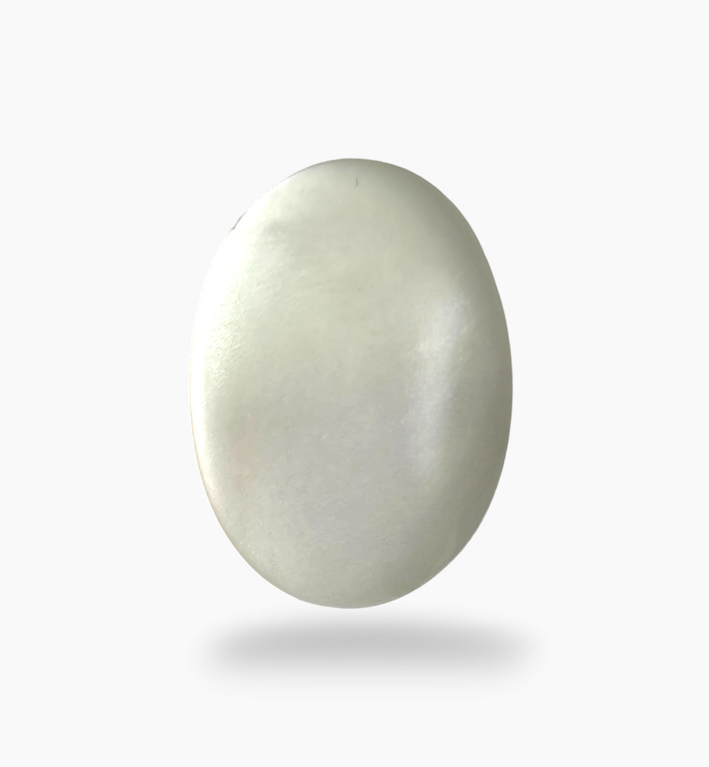 Natural Milky Moonstone Gemstone 24.13 Carats Oval Cabochon Shape ( 22x16.2mm)