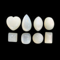 Natural Milky Moonstone Mix Shapes From 2 - 30 Carats Price Per Carats