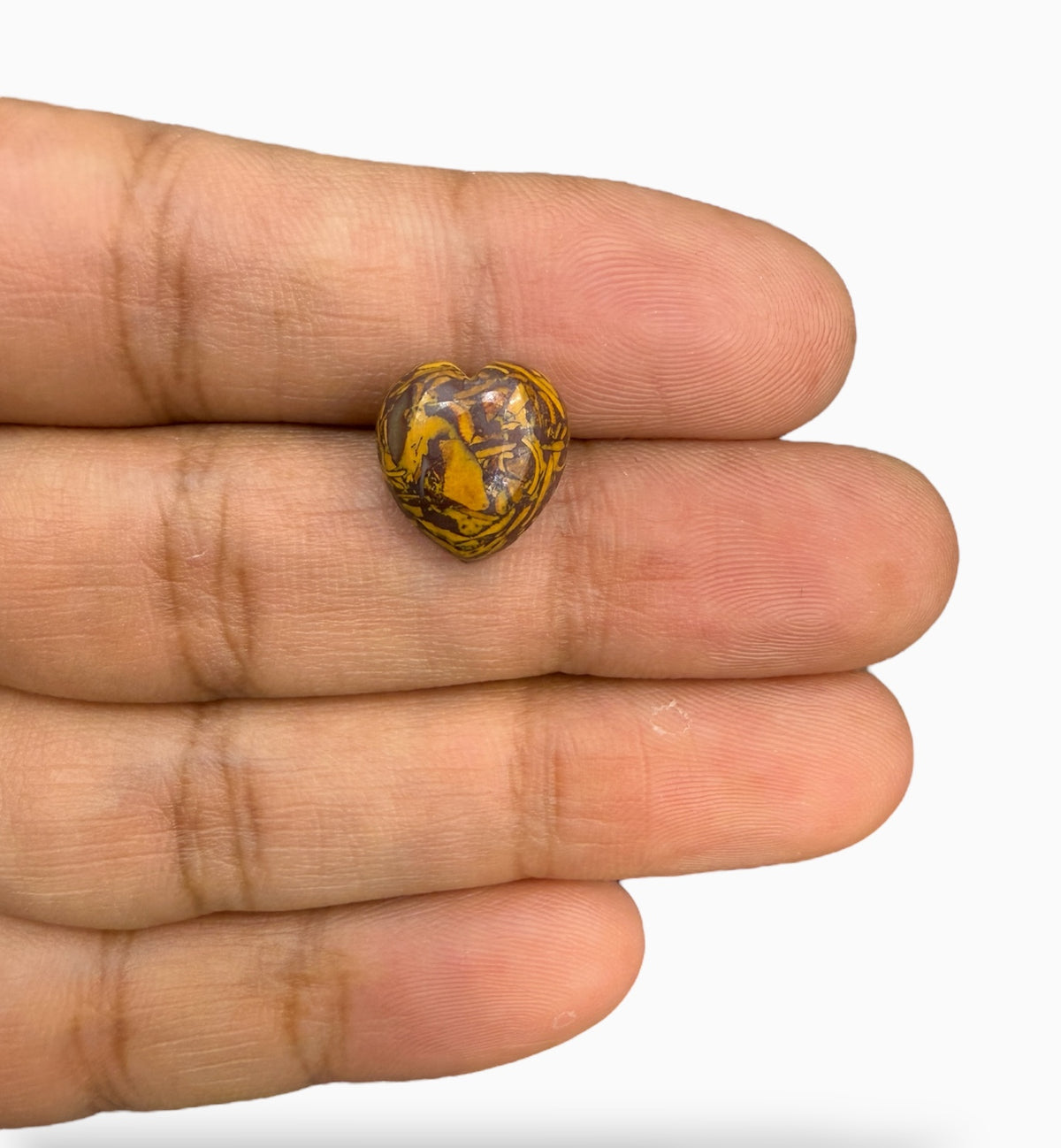 Natural Miriam Jasper Stone 7.46 Carats 12mm