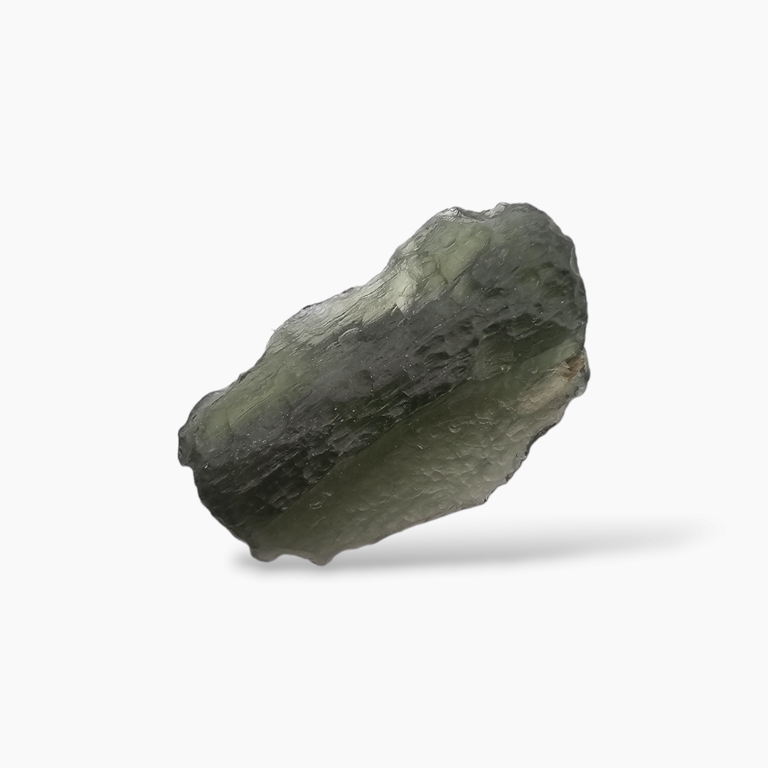 Natural Moldavite 19.15 Carats Oval Rough Shape razagems.com (4)