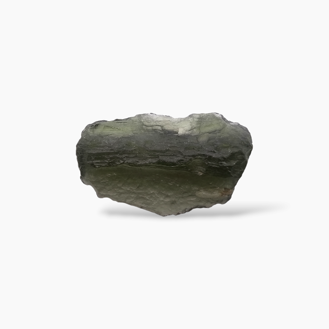Natural Moldavite 19.15 Carats Oval Rough Shape razagems.com (4)