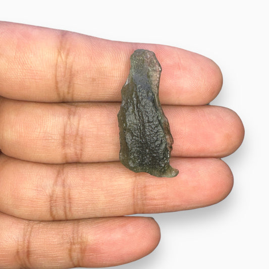 Natural Moldavite 22.68 Carats Rough Shape