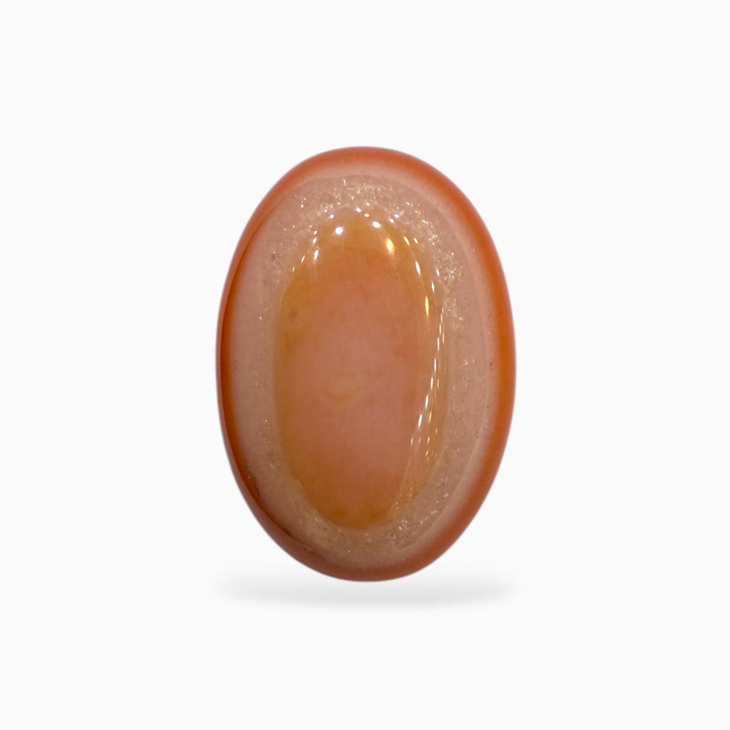 Natural Orange Eye Agate (Aqeeq Stone) Oval Cabochon 16x12 mm 9-10 Carats lot