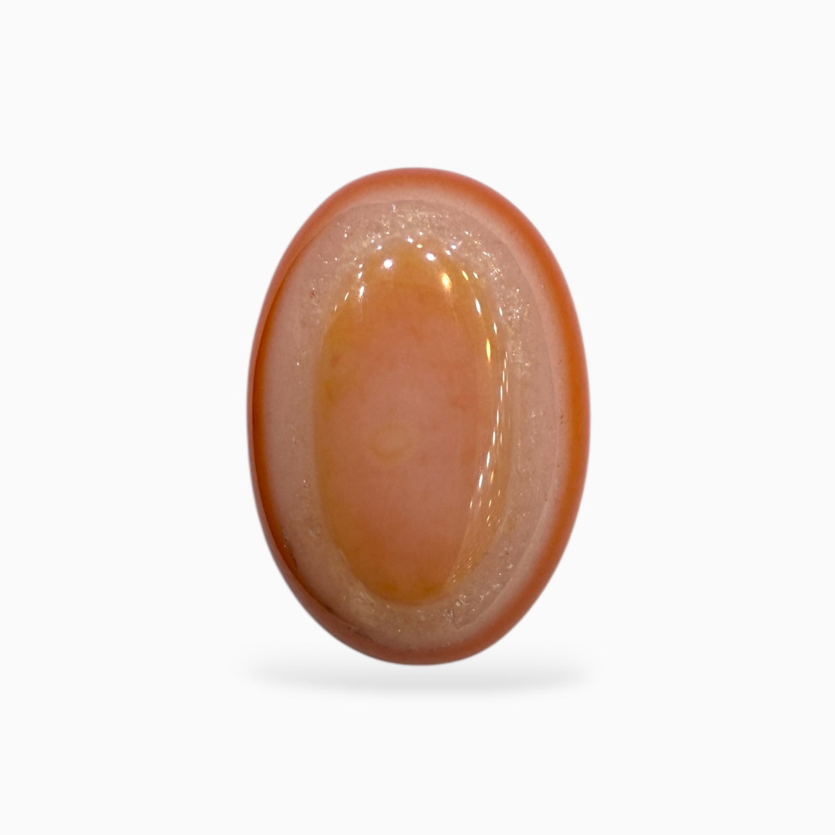 Natural Orange Eye Agate (Aqeeq Stone) Oval Cabochon 16x12 mm 9-10 Carats lot