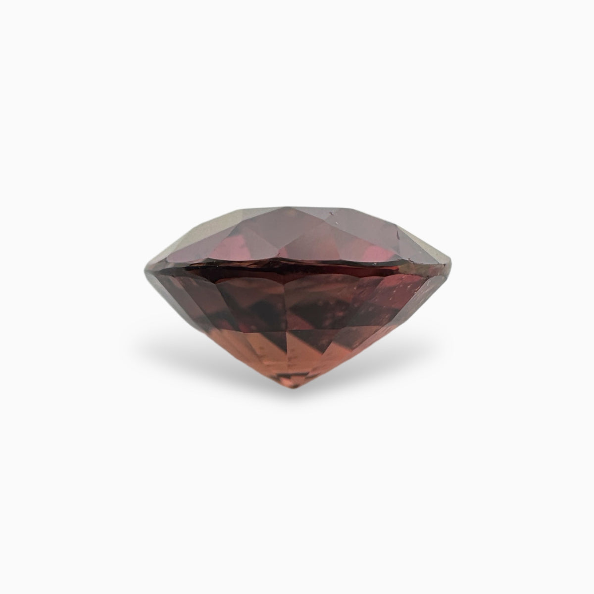 Natural Orange Sapphire Round Stone 3.62 Carats Certified by IDL from Srilanka