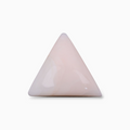 Pink Moonga Stone For Sale In Triangle Shape 17.09 Carats & Size 18mm