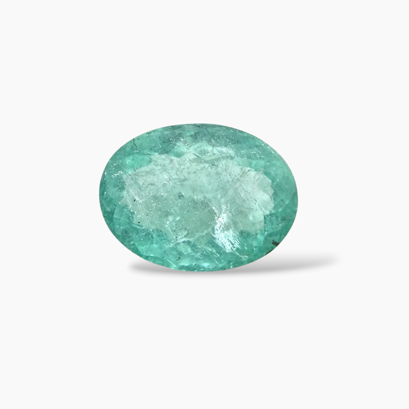 Natural Paraiba Tourmaline Stone 6.56 Carats Oval Cut (13.5x10x5.52 mm)