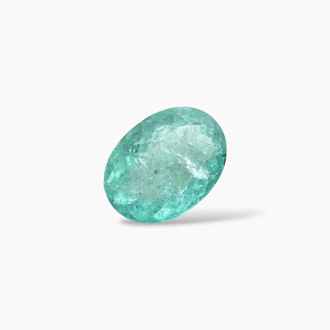 Natural Paraiba Tourmaline Stone 6.56 Carats Oval Cut (13.5x10x5.52 mm)