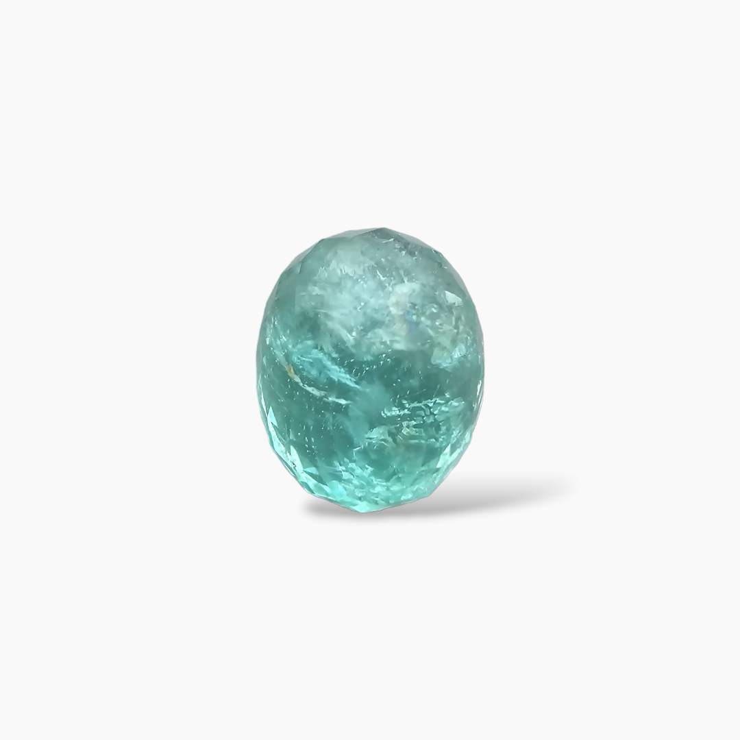 online Natural Paraiba Tourmaline Stone 6.97 Carats Cushion Cut (11.8x9.58x7.9 mm)