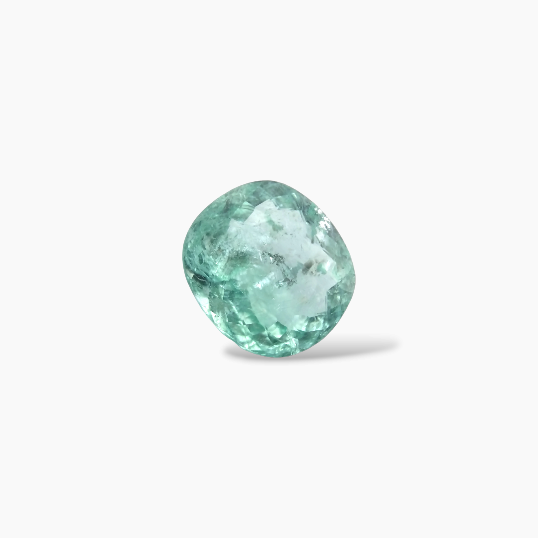 shop[ Natural Paraiba Tourmaline Stone 7.51 Carats Cushion Cut (12.55x11.38x7.02 mm)