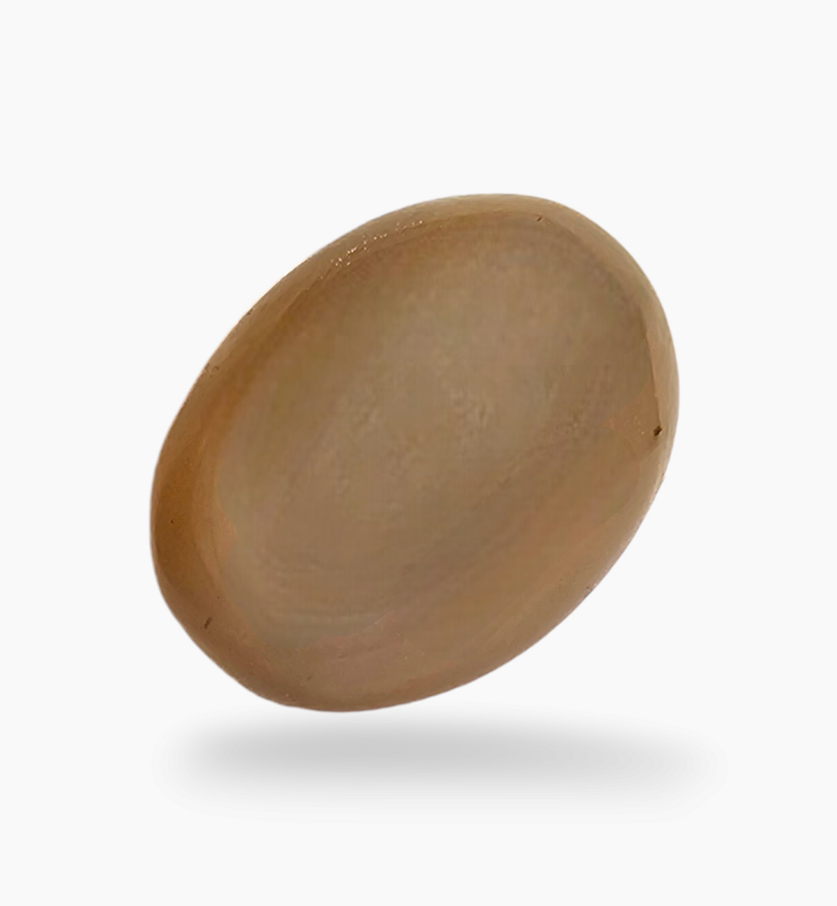 Natural Peach Moonstone Gemstone 5.15 Carats Oval Cabochon Shape 13x10mm