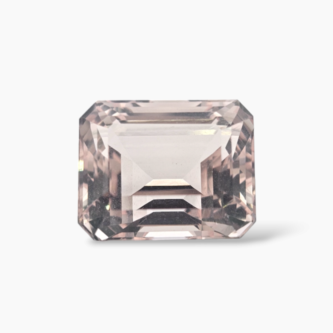 buy Natural Pink Morganite Stone 14.44 Carats Emerald Cut (15.5X12.5 mm)
