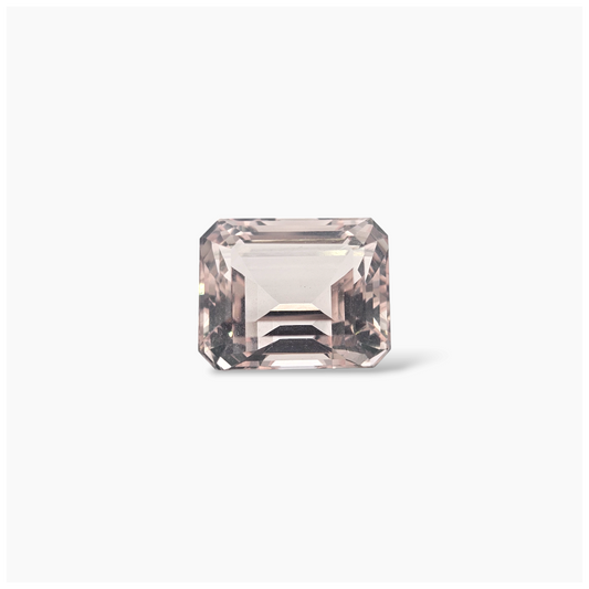 buy Natural Pink Morganite Stone 14.44 Carats Emerald Cut (15.5X12.5 mm)