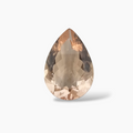 buy Natural Peach Morganite Stone 4.84 Carats Pear Cut (15x10 mm)