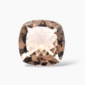 buyNatural Peach Morganite Stone 5.26 Carats Cushion Cut (12 mm)