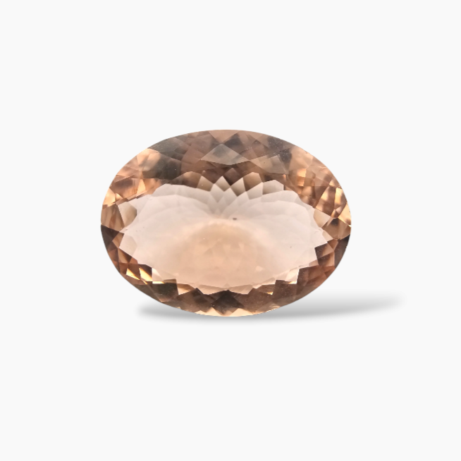 buy Natural Peach Morganite Stone 7.53 Carats Oval Cut (16x12 mm)